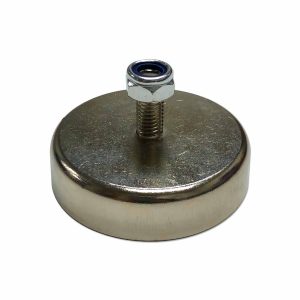 60mm x 15mm Neodymium Male Threaded Pot