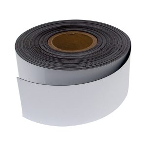 75mm White Magnetic Strip