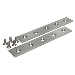 250mm x 40mm Stainless Steel End Plate Set & Bolts