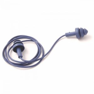 BST Detectable Corded 3 Flange Earplugs